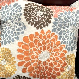 Crate and Barrel accent pillow